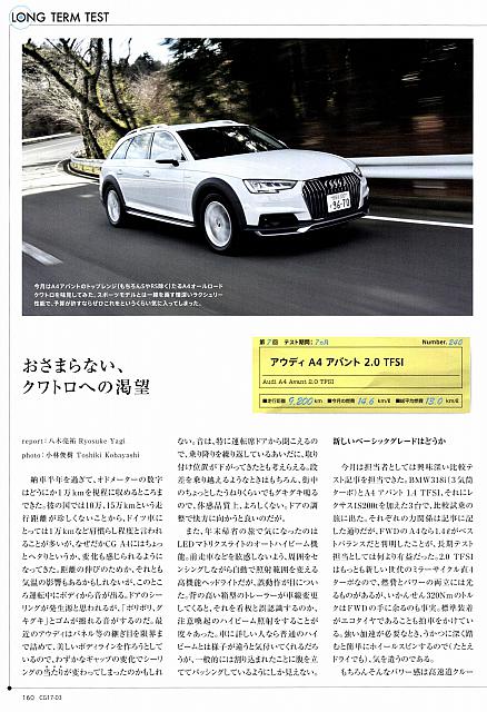 おさまらない、クワトロへの渇望　P160 Michelin