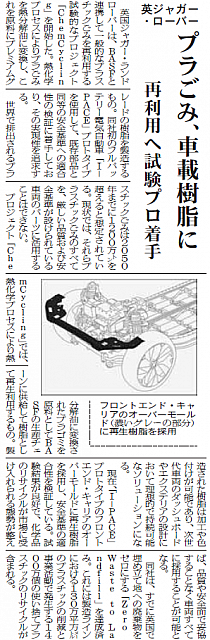 プラごみ、車載樹