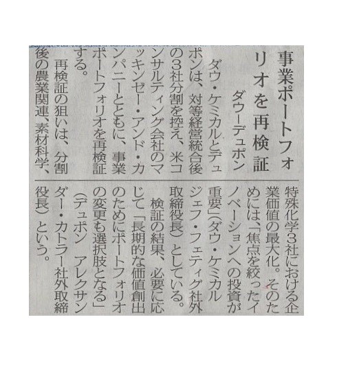 事業ポートフォリオを再検証