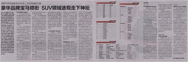 南都汽车权威发布2016年