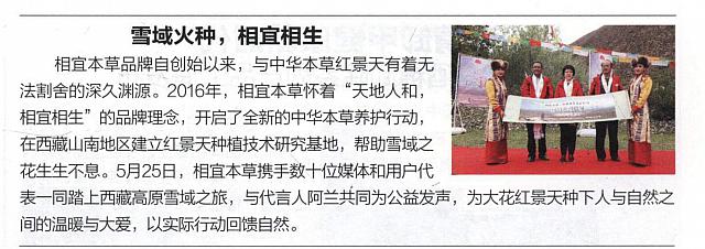 雪域火种 相宜相生