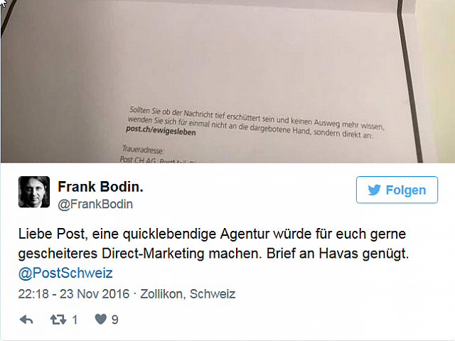 2016-11-24 12 19 52-«Jenseits!» Post schockt Werber mit Todesanzeige - Blick