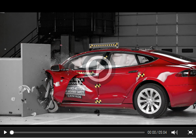 2017-02-02 07 27 54-Crash test IIHS - Promosse le ibride plug-in, rimandate le elettriche - VIDEO - 
