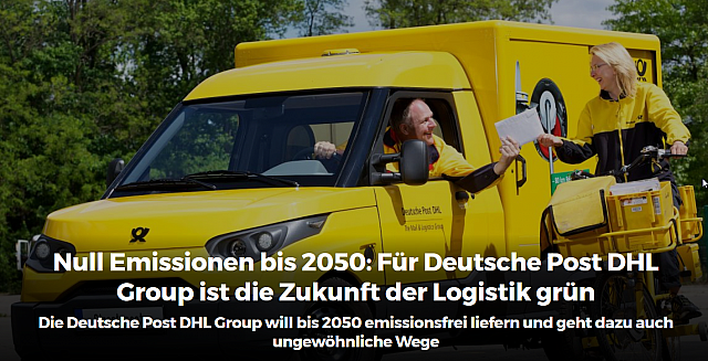 2017-04-25 15 16 36-Null Emissionen bis 2050 Für Deutsche Post DHL Group ist die Zukunft der Logist