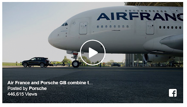 2017-05-03 05 52 05-Une Porsche tracte le plus gros avion civil du monde - 02 05 2017 - ladepeche.fr