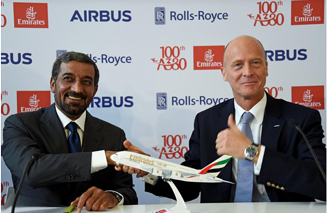 2017-11-03 12 14 22-Emirates aims to place A380 order at Dubai airshow