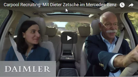 2017-11-27 19 51 44-Jobinterview to Go bei Daimler Dieter Zetsche chauffiert Kandidatin persönlich 