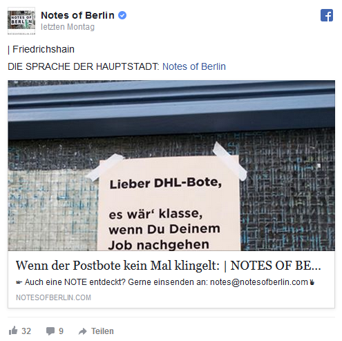 2017-12-03 07 41 53-Beschwerde an DHL-Boten „Wär' klasse, wenn du Deinem Job nachgehen würdest” E
