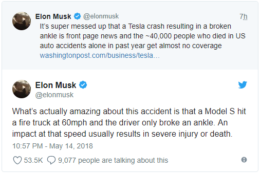 2018-05-15 06 48 48-Tesla Model S was on Autopilot, Utah driver tells police