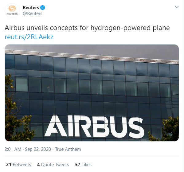 2020-09-27 13 42 47-(11) Reuters on Twitter Airbus unveils concepts for hydrogen-powered plane htt