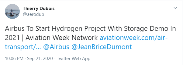 2020-09-27 13 44 33-(11) Thierry Dubois on Twitter Airbus To Start Hydrogen Project With Storage D