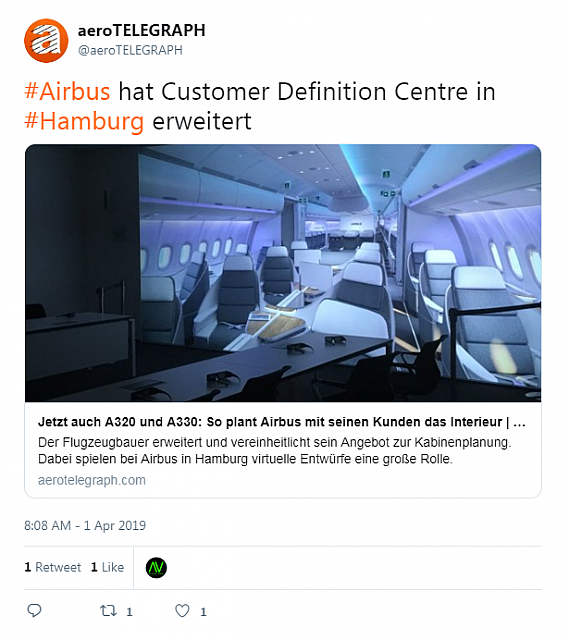 Airbus hat Customer