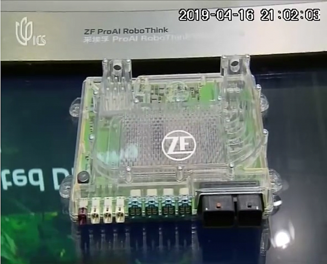 Auto Shanghai 2019 ZF is taking lead in Level 4 autonomous