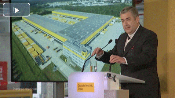 Das neue Paketzentrum in Obertshausen