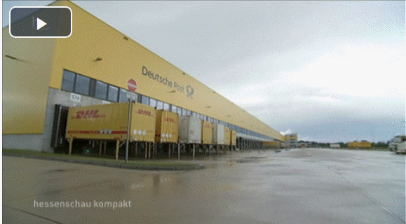 Deutsche Post eröffnet Paketzentrum - Belastung durch Post-LKW befürchtet