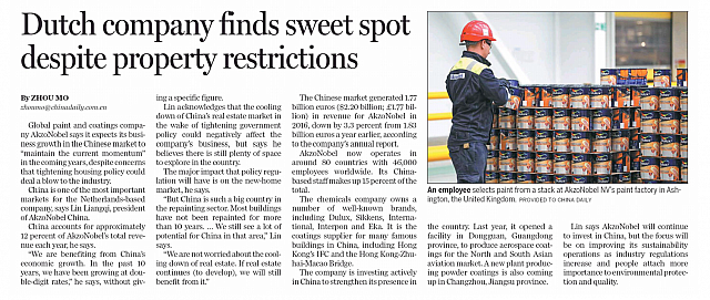 Dutch company finds sweet spot despite property restrictions