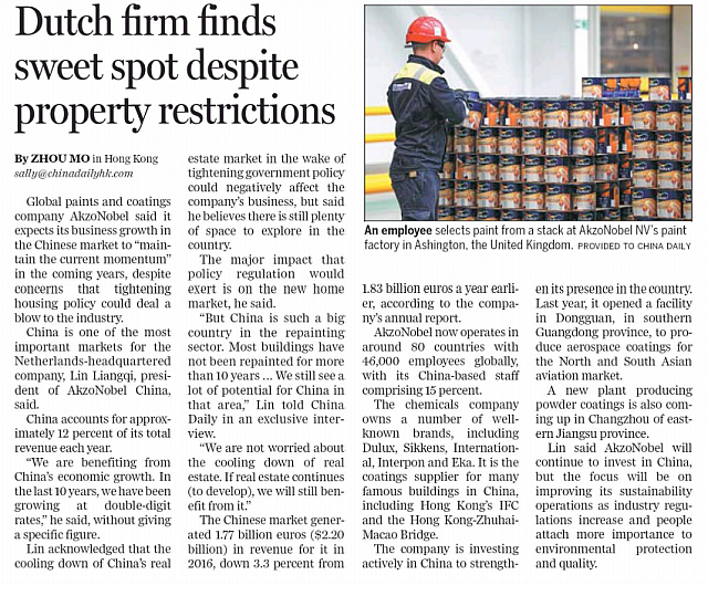 Dutch firm finds sweet spot despite property restrictions