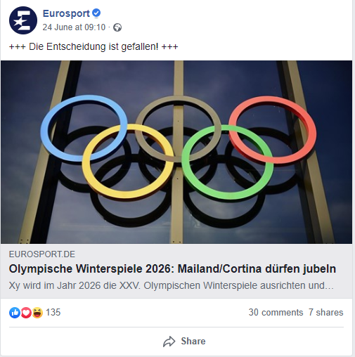 Facebook - Eurosport Germany Die entscheidung
