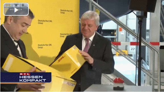 Größtes Paketzentrum Deutschlands wird in Betrieb genommen