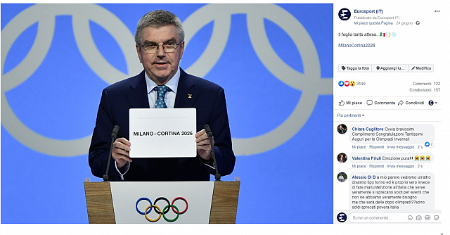 Instagram - Eurosport Italy - Il Foglio tanto
