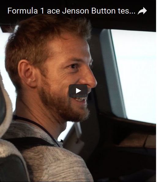 Ladepeche 270117 Jenson Button A380 sim