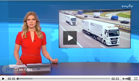 Platooning-Test auf der A9