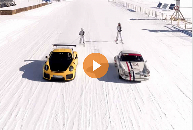 Porsche gegen alten Porsche