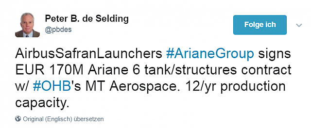 Selding Tweet