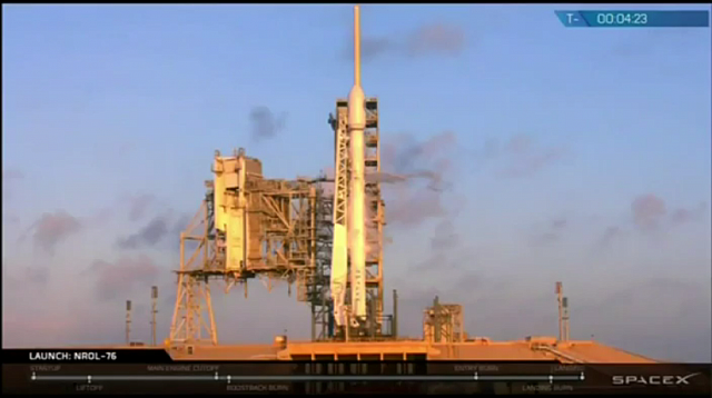 SpaceX launches secret 'spy satellite'