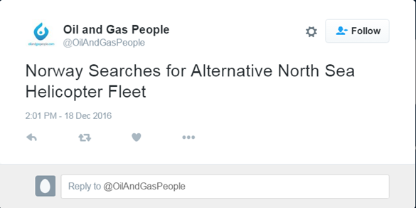 Tweet oil and gas