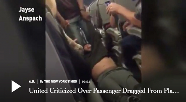 United Airlines Reaches Settlement With Passenger Dragged Off Plane