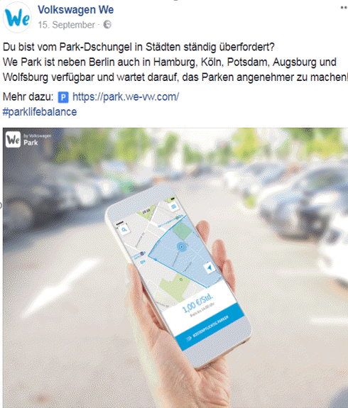 facebook Park-Dschungel