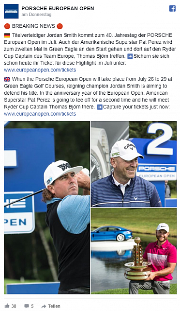 porsche european open