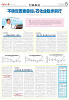不确定因素叠加，石化业稳步前行