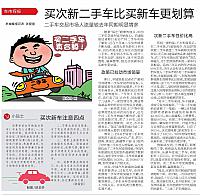 买次新二手车比买新车更划算