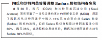 陶氏和沙特阿美签署调整Sadara股权结构备忘录