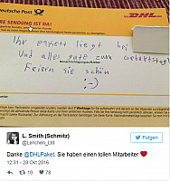 2016-11-02 14 03 58-Mann konnte nicht glauben, was ihm der Paketbote auf den Zustellschein geschrieb