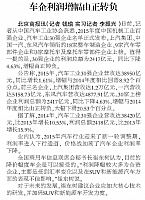 20160530 Beijing Business Today 车企利润增幅由正转负