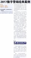 2017数字营销经典案例