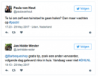 2017-05-30 13 35 11-Late pakketbezorging door de hitte - Logistiek