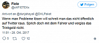 2017-10-30 17 24 11-Dunja Hayali beschwert sich öffentlich über den Paketboten, aber das geht nach h