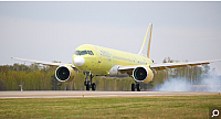 2018-05-13 06 45 02-PICTURES Second MC-21 commences flight tests