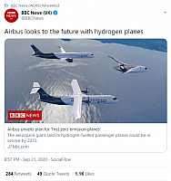 2020-09-27 13 43 14-(11) BBC News (World) on Twitter RT @BBCNews Airbus looks to the future with 