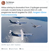 2020-09-27 14 14 04-(11) Tim Robinson on Twitter Airbus aiming to downselect from 3 hydrogen-power