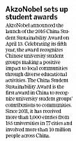 AkzoNobel sets up student awards