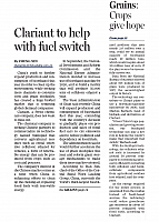 Clariant to help with fuel switch