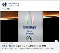 Facebook - Eurosport France