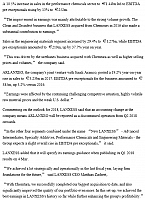 Germany’s LANXESS 2017 net income falls 55% on one-off expenses2