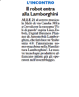 Il robot entra