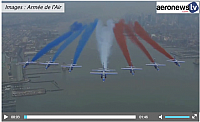 La Patrouille de France survole New York
